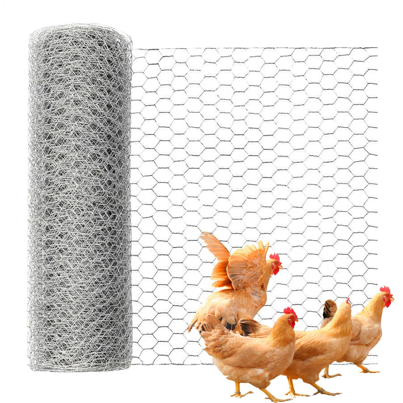 Smart Garden Fence - ตาข่ายรั้วฟาร์ม 5 ม./10 ม./15 ม. ตาข่ายกั้นสัตว์ปีก