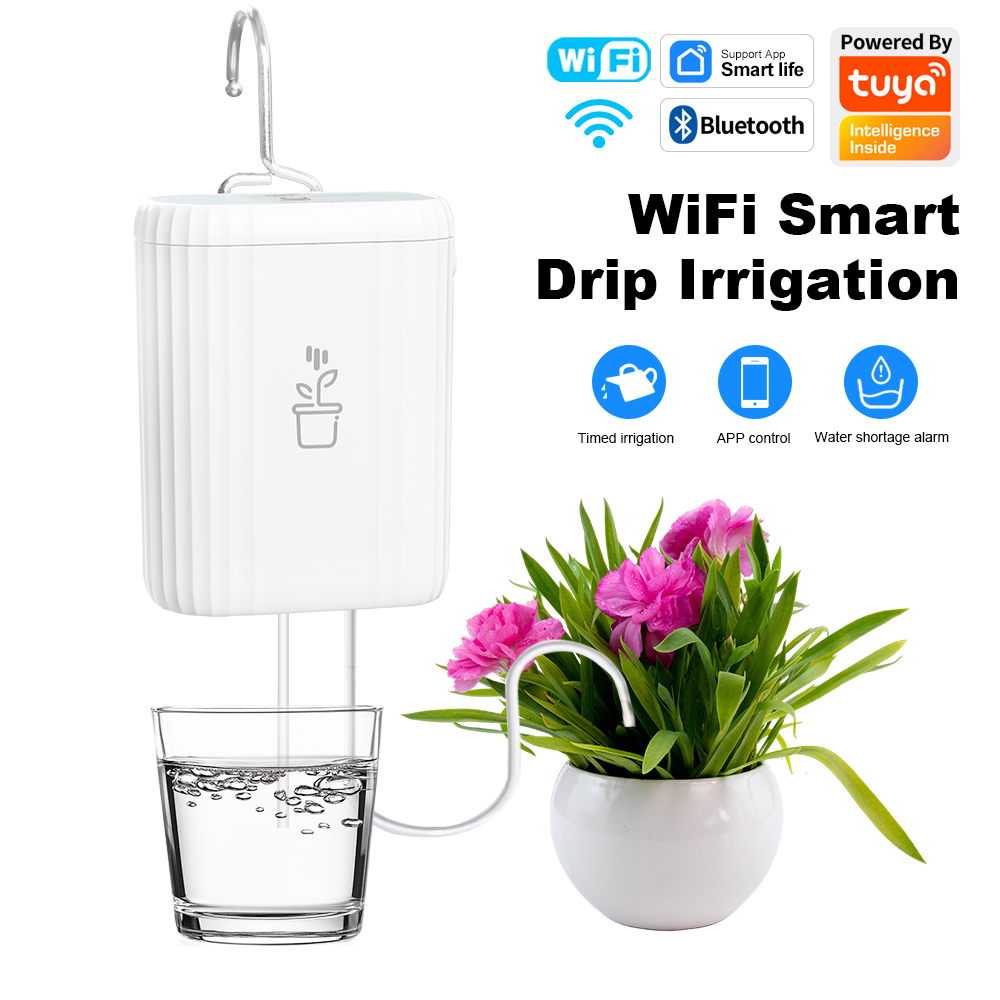 Smart Garden Irrigation System - ระบบให้น้ำหยดอัตโนมัติแบบสมาร์ท WiFi สำหรับสวน ต้นไม้ ดอกไม้ พร้อมหัวฉีดน้ำ