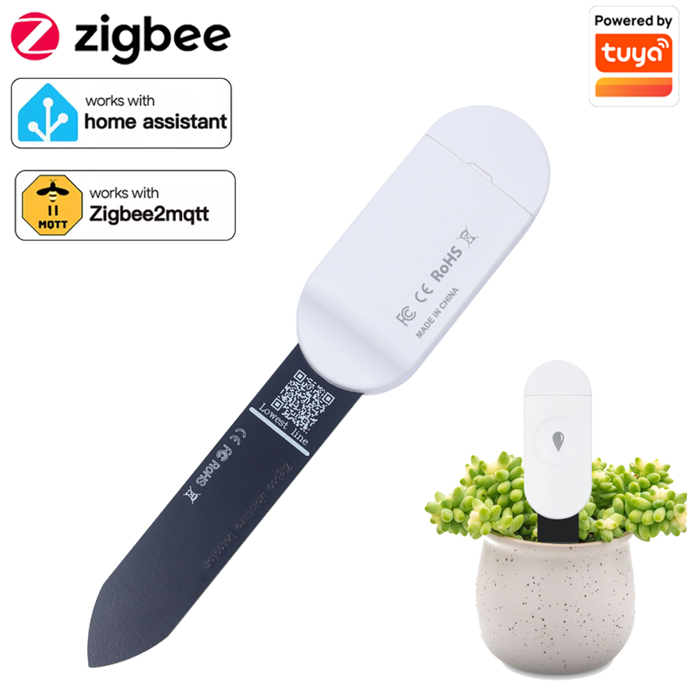 App Smart Garden - ทูยา ซิกบีอุณหภูมิความชื้นเครื่องตรวจจับความชื้นสมาร์ทเครื่องทดสอบดินเซ็นเซอร์ความชื้นแอพโทรศัพท์จอภาพแบบเรียลไทม์สำหรับบ้านสวน