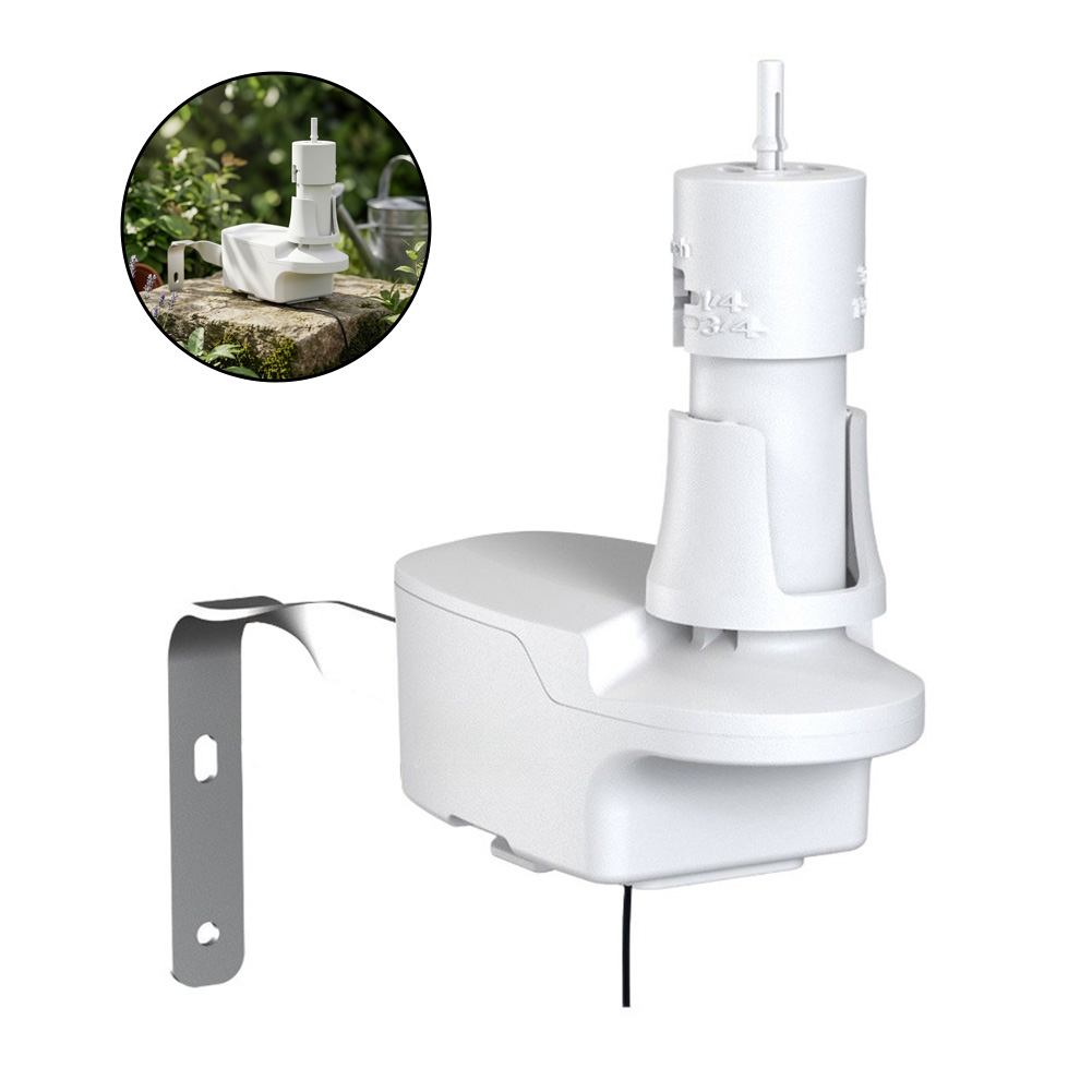 Smart Garden Timer - ตัวตั้งเวลาการรดน้ำแบบมีสายพร้อมเซ็นเซอร์วัดปริมาณน้ำฝนอัจฉริยะสำหรับบ้านและสวน อุปกรณ์เชื่อมต่อเครือข่ายสำหรับสนามหญ้า สวน และฟาร์มเพื่อประหยัดน้ำ