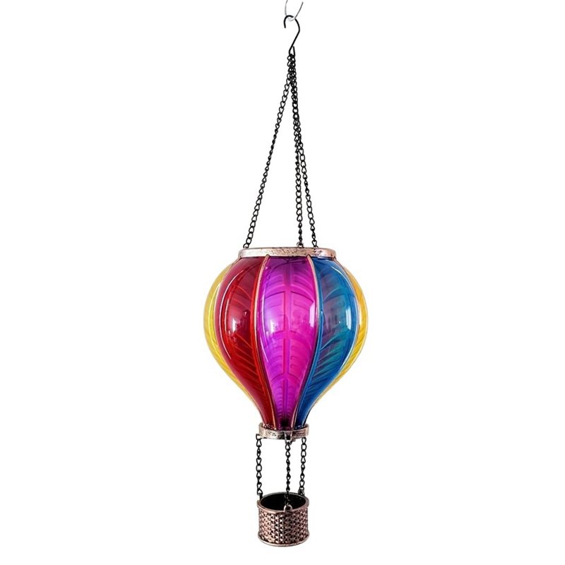 Smart Garden Balloon - ABGG-โคมไฟบอลลูนลมร้อนพลังงานแสงอาทิตย์ ของตกแต่งสวนกลางแจ้ง สำหรับคนรักแม่