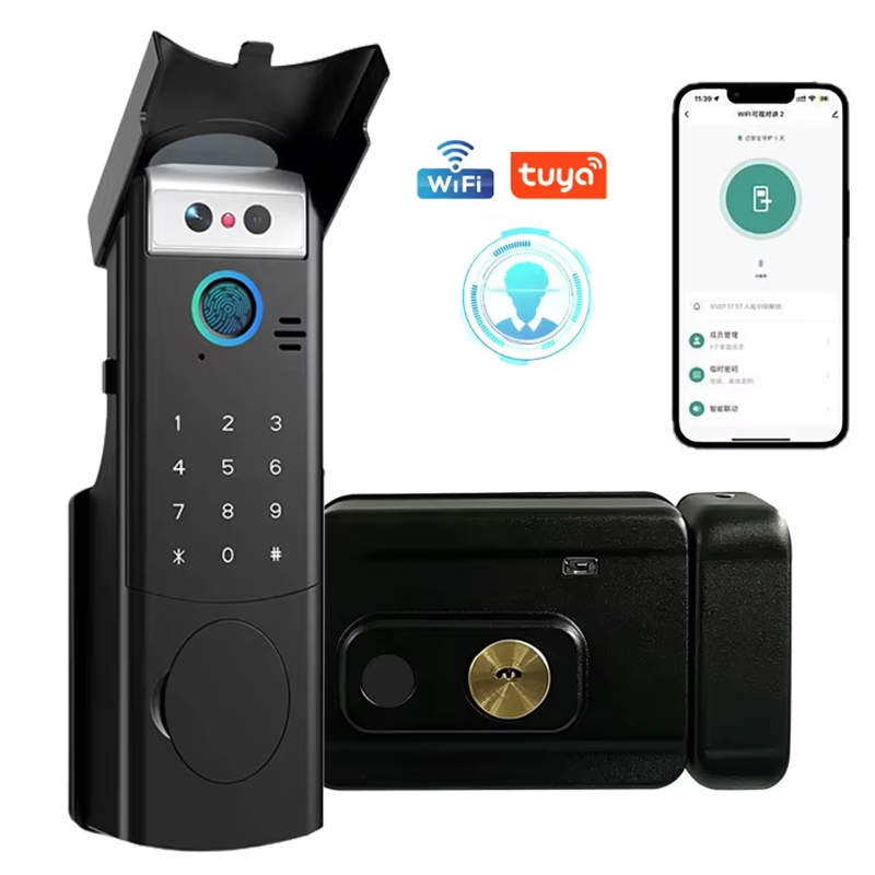 Smart Garden Door Lock - กุญแจล็อคอัจฉริยะ Tuya Wifi สำหรับภายนอกอาคาร กันน้ำ พร้อมระบบจดจำใบหน้า