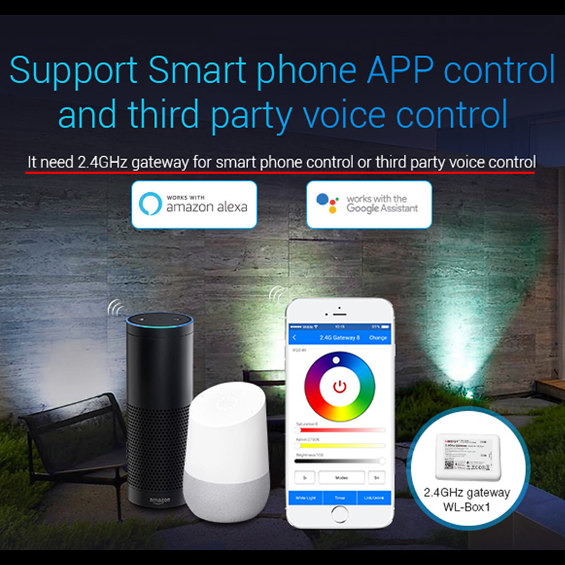 2100LM 25W RGB CCT สมาร์ทโคมไฟ - App Smart Garden บทวิจารณ์และราคา