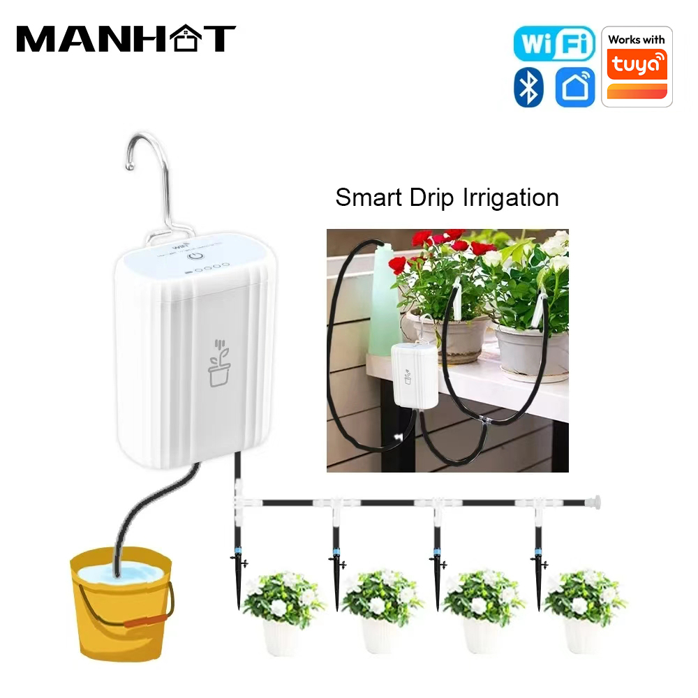 MANHOT WiFi ปั๊มน้ำอัจฉริยะแบต - Smart Garden Home Assistant บทวิจารณ์และราคา