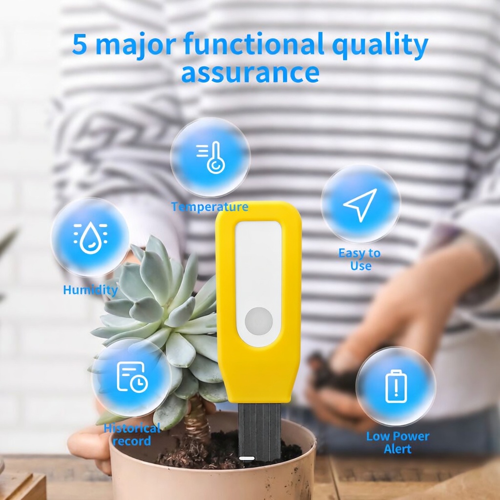 เครื่องตรวจสอบดินผ่าน WiFi Tuy - Smart Urban Garden บทวิจารณ์และราคา