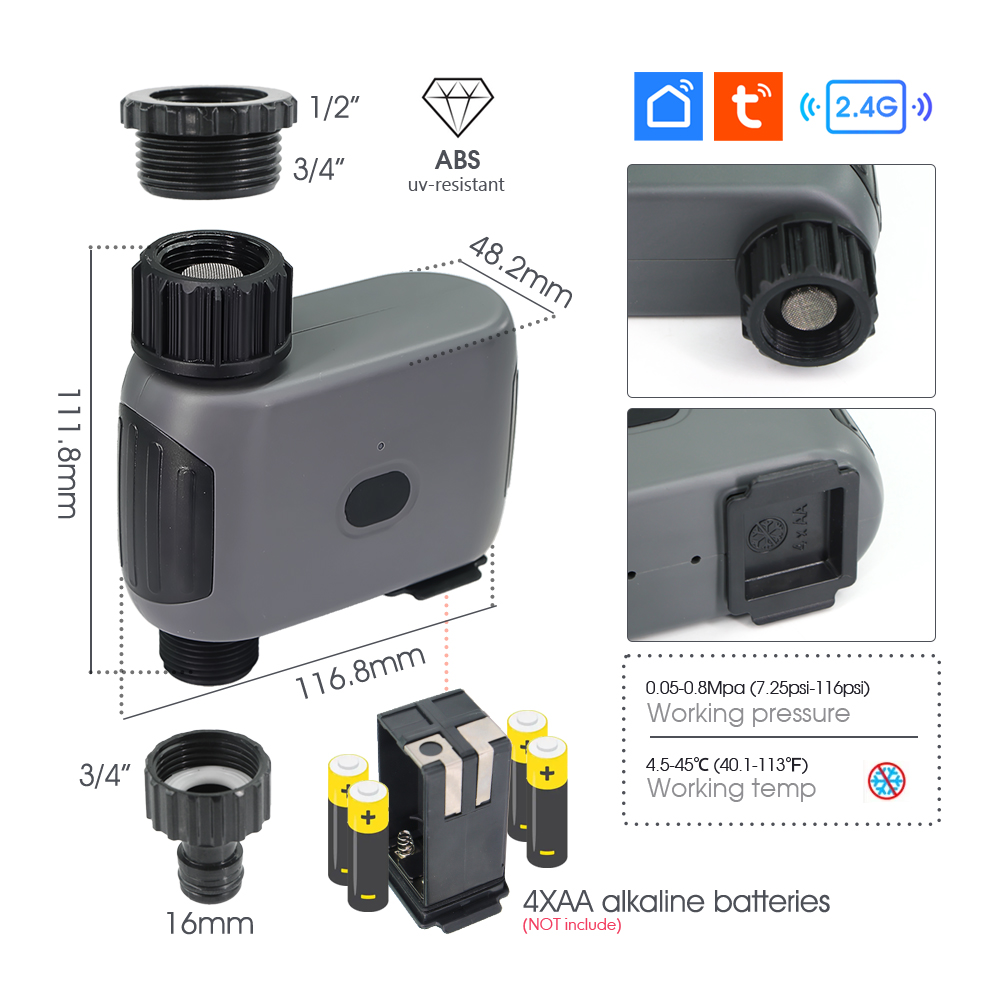 ทูย่า สมาร์ท ไวไฟ ไทม์เมอร์ระบ - Smart Garden Timer บทวิจารณ์และราคา