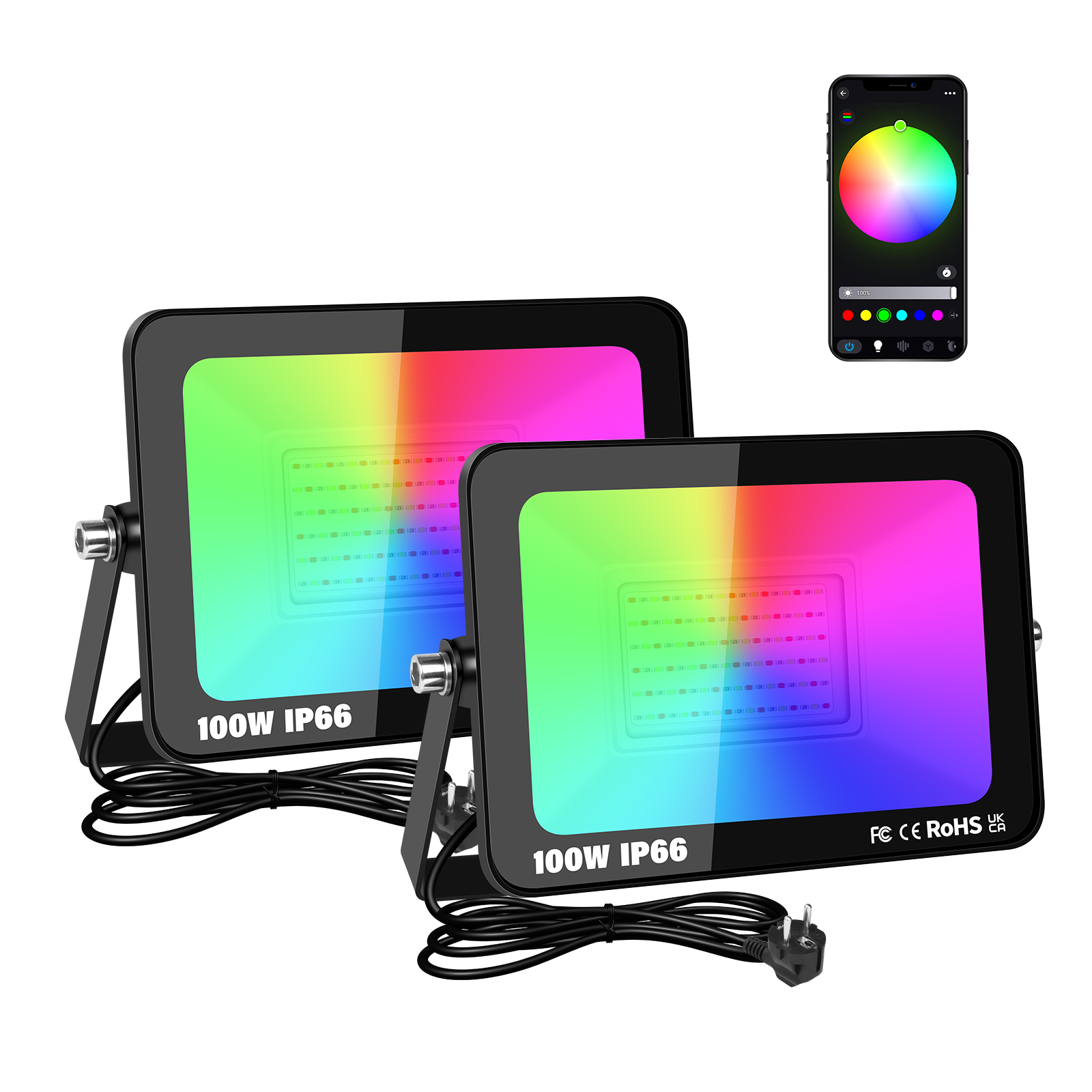 SKYWORLD APP RGB สมาร์ทฟลัดไลท - App Smart Garden บทวิจารณ์และราคา