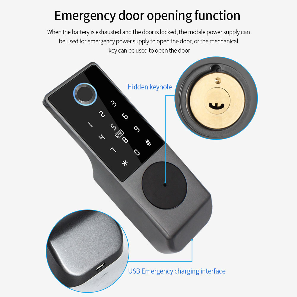 TUYA WIFI สมาร์ทประตูล็อคล็อคล - Smart Garden Door Lock บทวิจารณ์และราคา