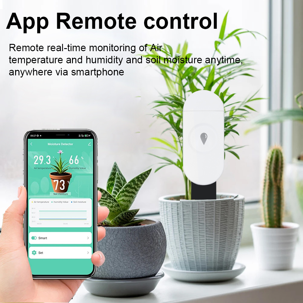 ทูยา ซิกบีอุณหภูมิความชื้นเครื - App Smart Garden บทวิจารณ์และราคา