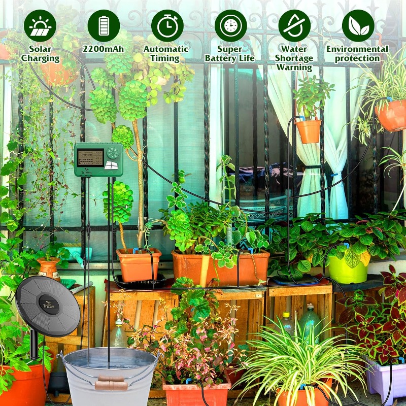 อุปกรณ์ชลประทานพลังงานแสงอาทิต - Smart Urban Garden บทวิจารณ์และราคา