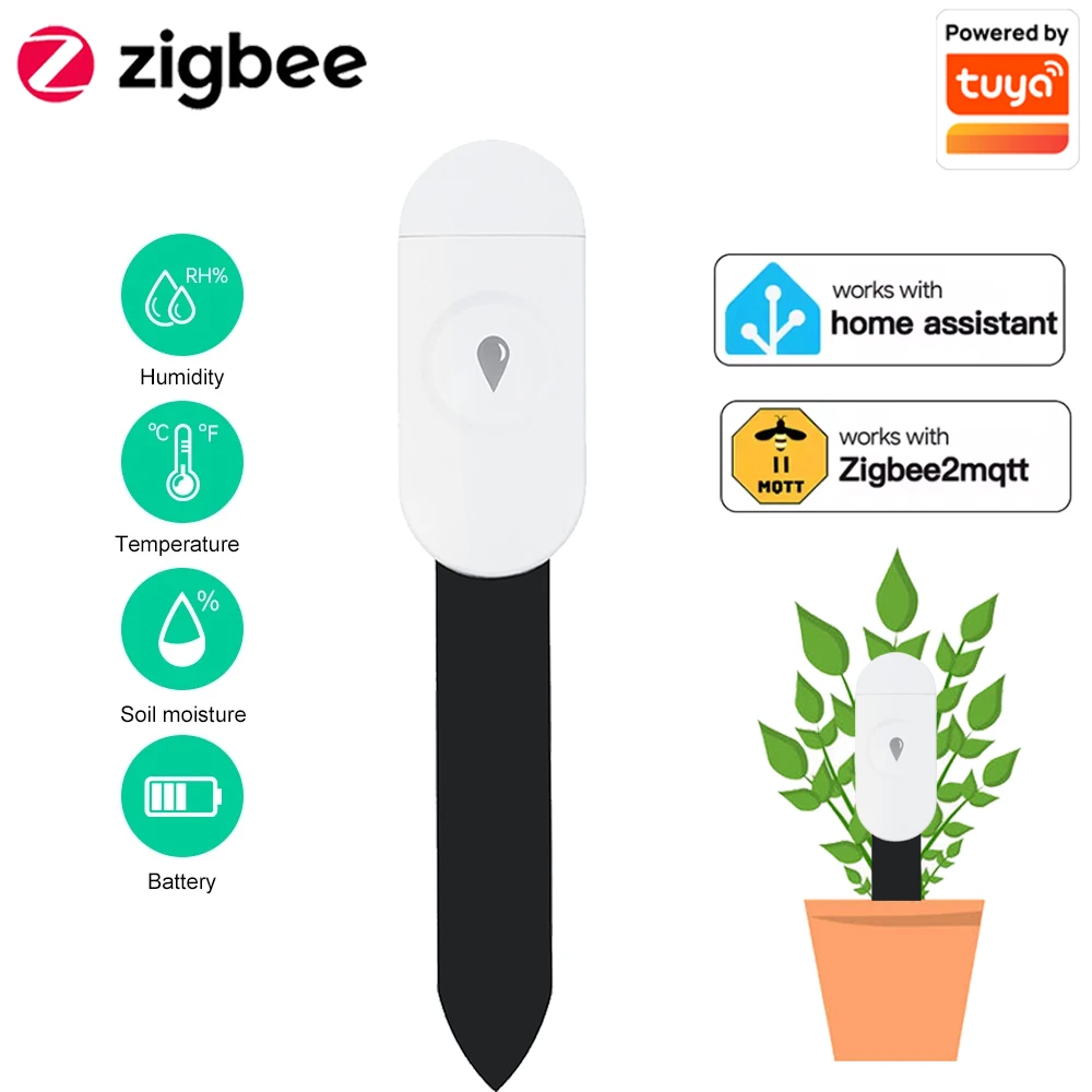 Tuya Zigbee อุณหภูมิความชื้นเค - App Smart Garden บทวิจารณ์และราคา