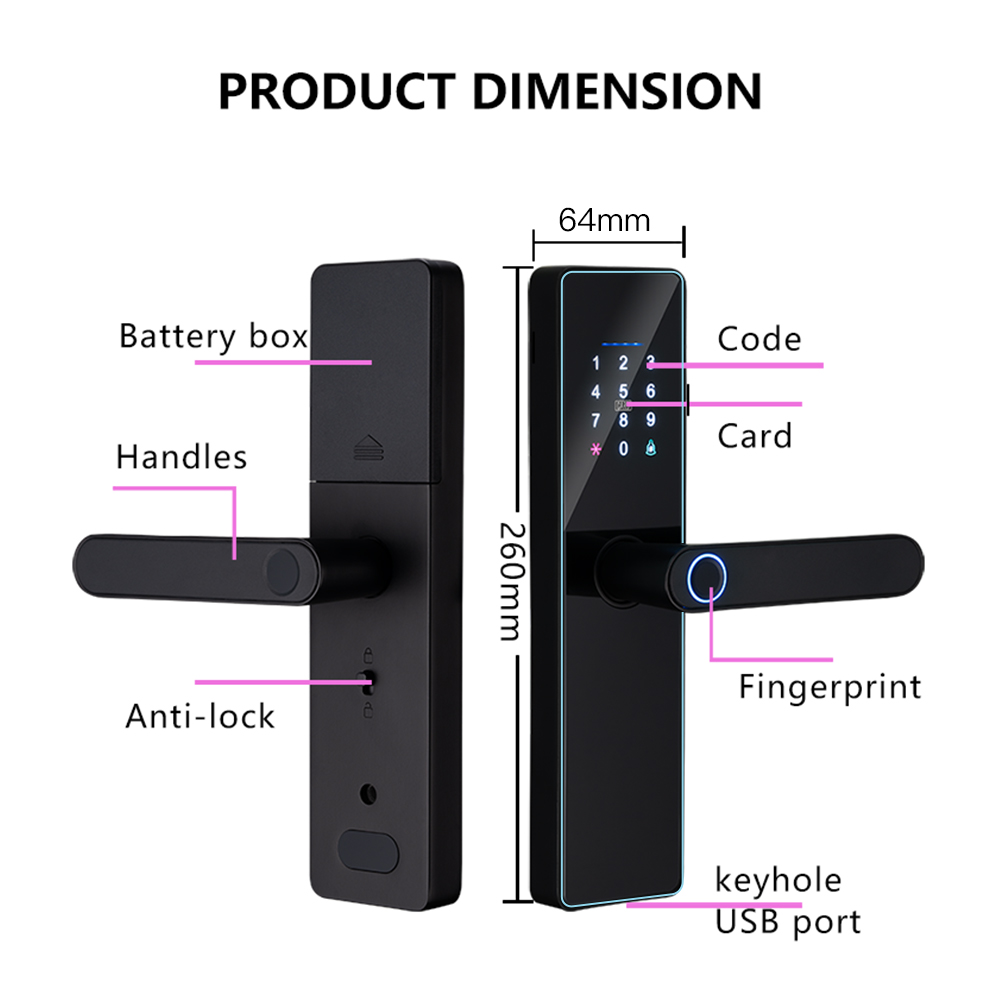 กุญแจล็อคประตูอัจฉริยะแบบดิจิต - Smart Garden Door Lock บทวิจารณ์และราคา