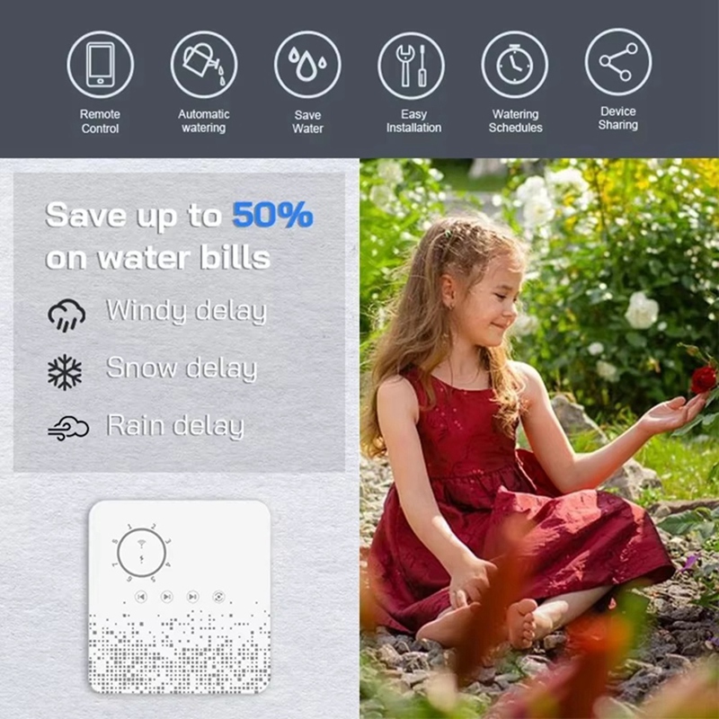 ตัวควบคุมสปริงเกอร์อัจฉริยะ Tu - Smart Garden Timer บทวิจารณ์และราคา