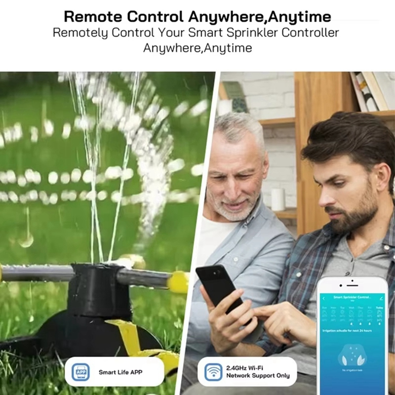 ตัวควบคุมสปริงเกอร์อัจฉริยะ Tu - Smart Garden Timer บทวิจารณ์และราคา