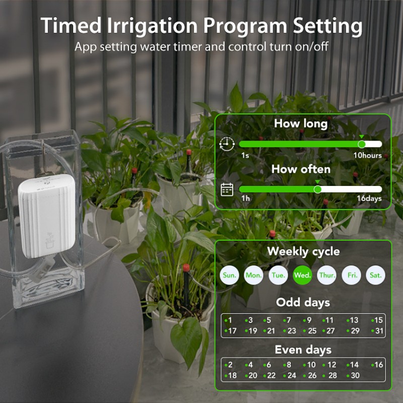 ระบบรดน้ำต้นไม้อัจฉริยะ ชุดระบ - Smart Garden Irrigation System บทวิจารณ์และราคา