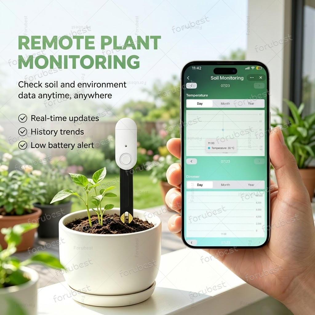 เซ็นเซอร์วัดความชื้นในดินแบบสม - Smart Urban Garden บทวิจารณ์และราคา