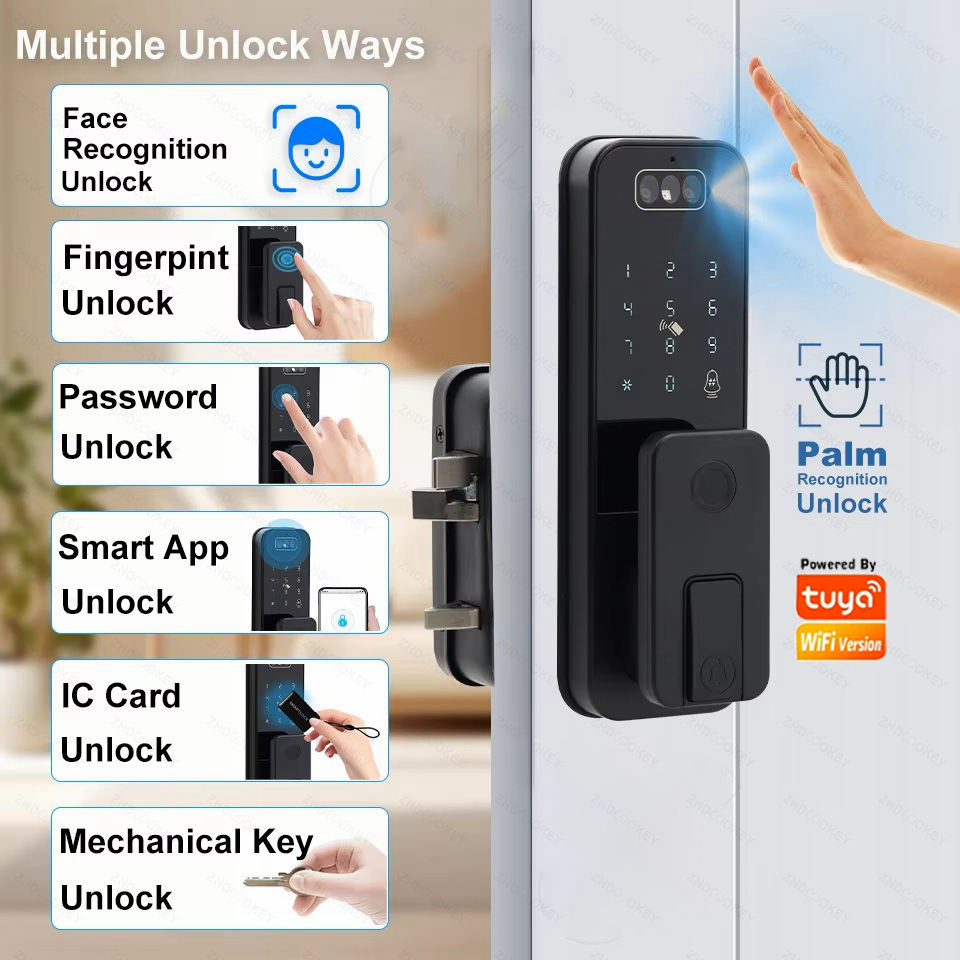 สมาร์ทล็อคประตู Tuya WiFi APP  - Smart Garden Door Lock บทวิจารณ์และราคา