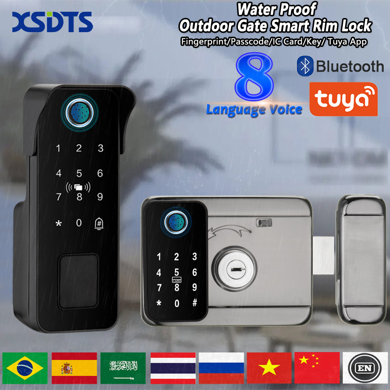กุญแจล็อคประตูอัจฉริยะกันน้ำ ล - Smart Garden Door Lock บทวิจารณ์และราคา