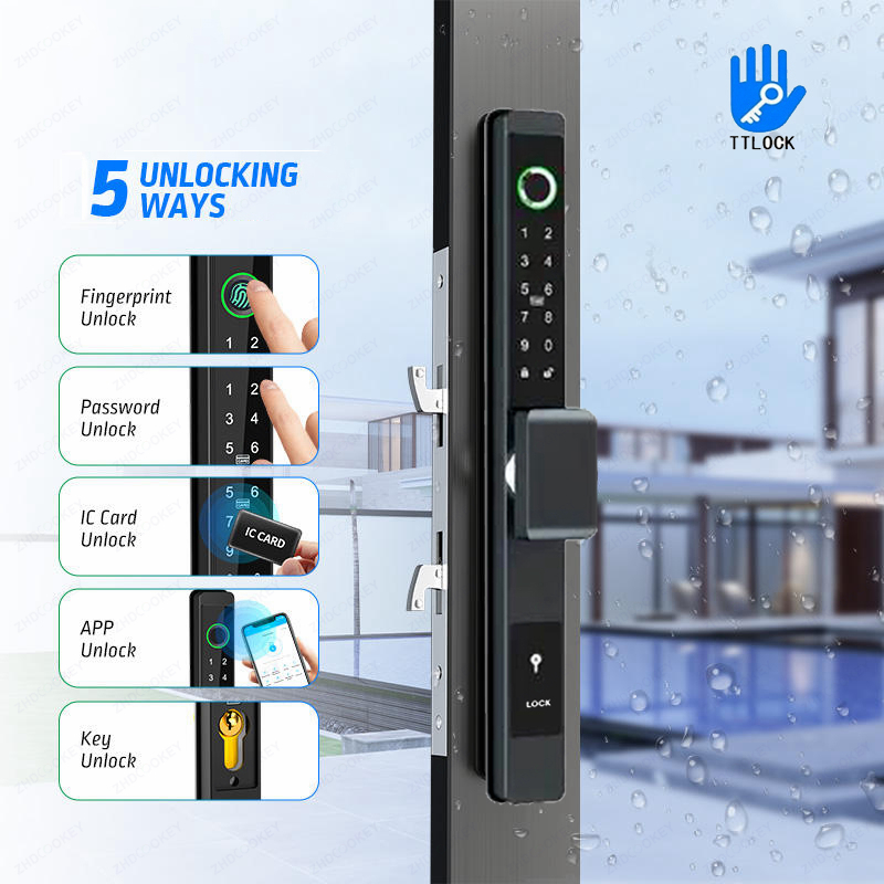 ZHDCOOKEY ล็อคประตูดิจิตอลไบโอ - Smart Garden Door Lock บทวิจารณ์และราคา