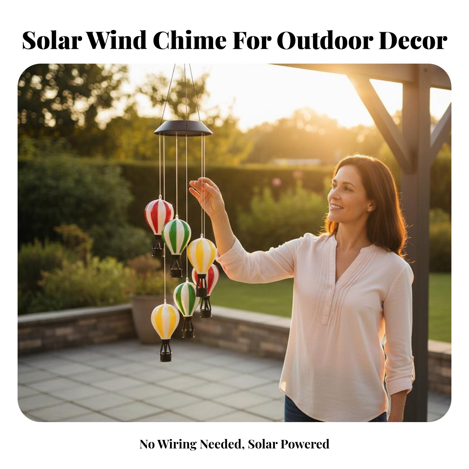 โมบายลมร้อนพลังงานแสงอาทิตย์ เ - Smart Garden Balloon บทวิจารณ์และราคา