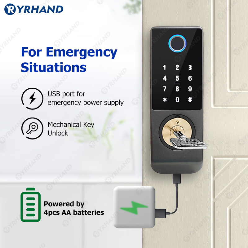 Tuya สมาร์ทล็อคกันน้ำ Wifi คู่ - Smart Garden Door Lock บทวิจารณ์และราคา