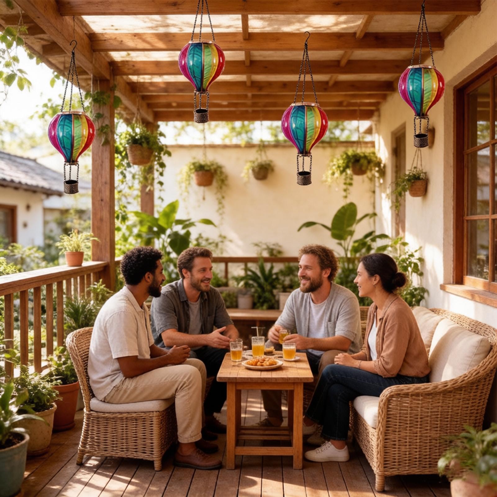 โคมไฟโซลาร์เซลล์รูปบอลลูนกันน้ - Smart Garden Balloon บทวิจารณ์และราคา